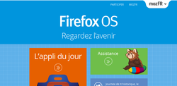 Site vitrine du groupe comm pour Firefox OS