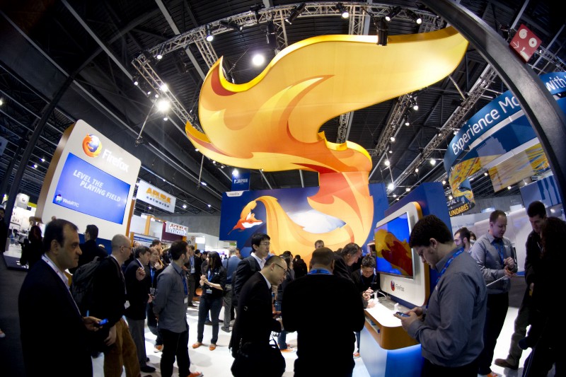 Stand Firefox OS, MWC 2013, Barcelone