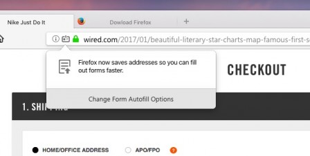 Firefox 56 en-US : auto-remplissage des formulaires