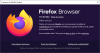 Boîte À propos de Firefox 73