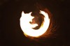 Logo de firefox en flamme