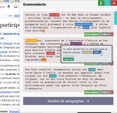 Grammalecte pour Firefox : correction grammaticale