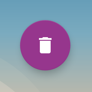 Firefox Focus pour Android : icône d'effacement en forme de corbeille