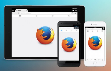 Firefox sur appareils mobiles