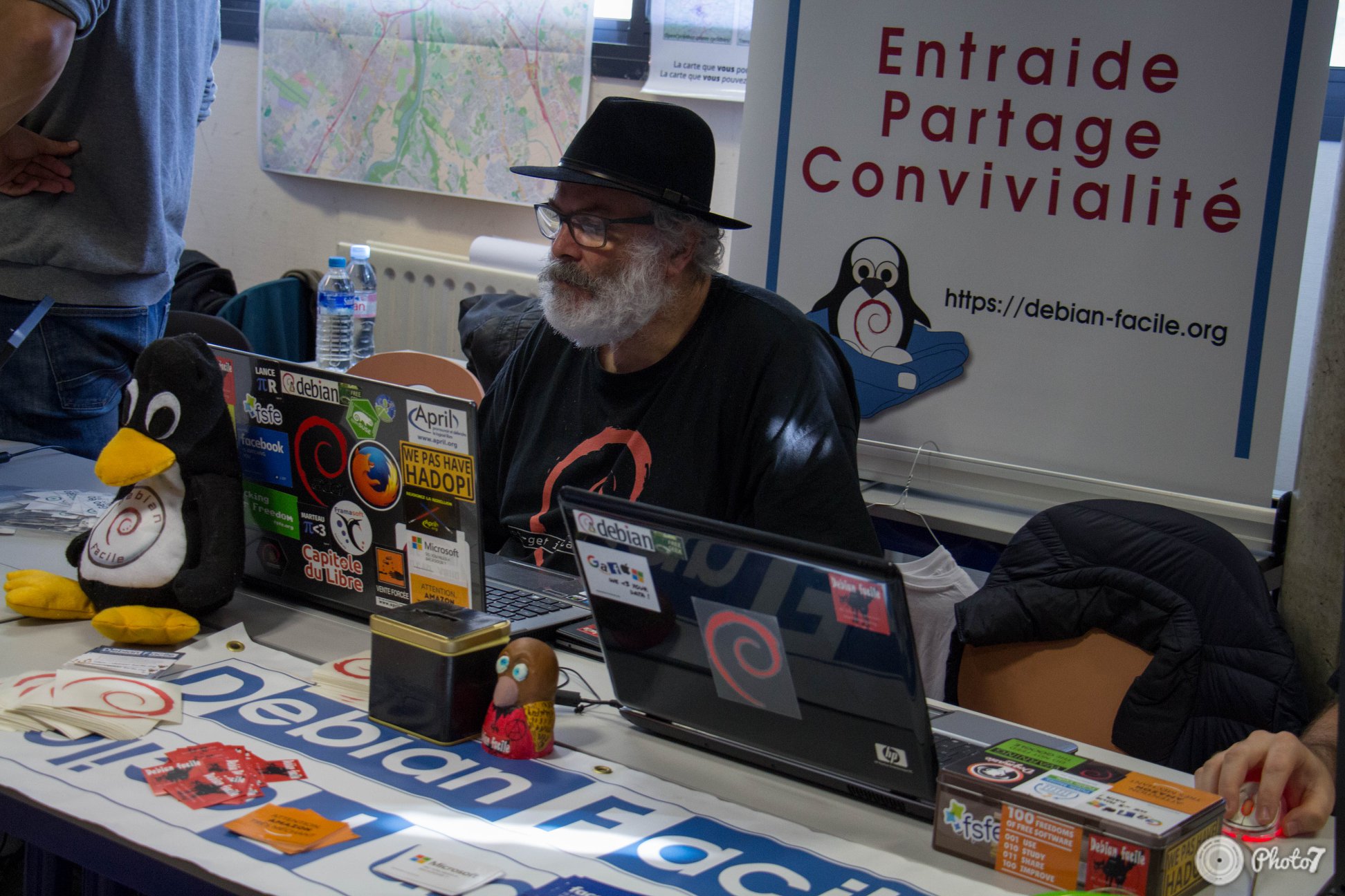 Stand Debian au Capitole du Libre 2018