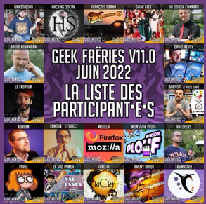 village du libre Geek Faeries  2019