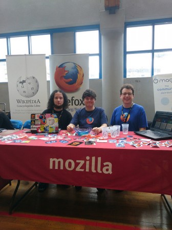 JDLL 2017 : stand Mozilla (KFC)