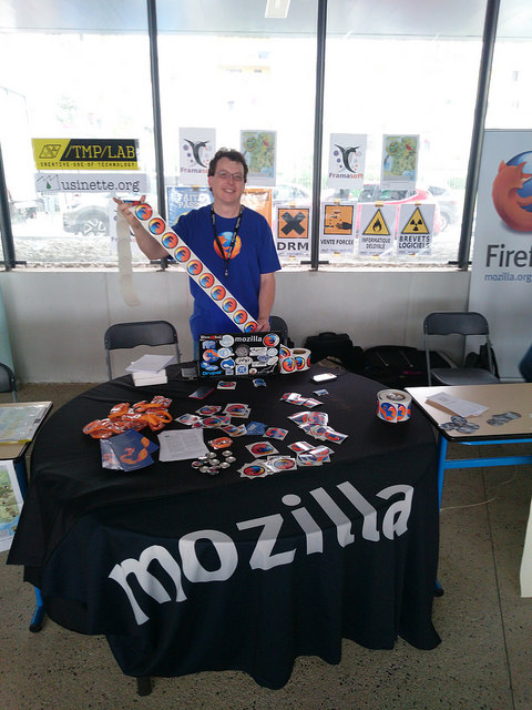 Stand Mozilla à Pas Sage En Seine