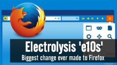Le 5 mai 2009, début de la longue marche d'Electrolysis (e10s) qui a servi de fondement nécessaire au renouveau de Firefox avec Quantum