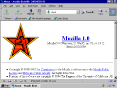 Le 5 juin 2002, la suite Mozilla sort enfin en version 1.0 et le 12 août en français